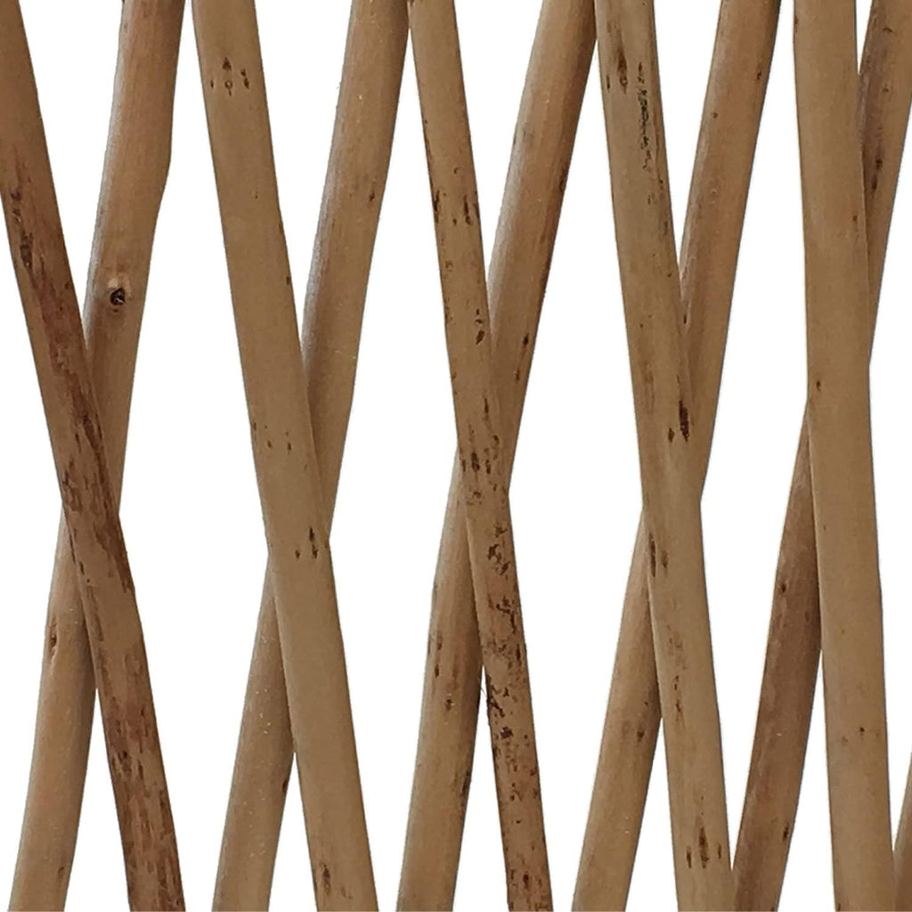Expandable Willow Wood Trellis for Climbing Plants J17760