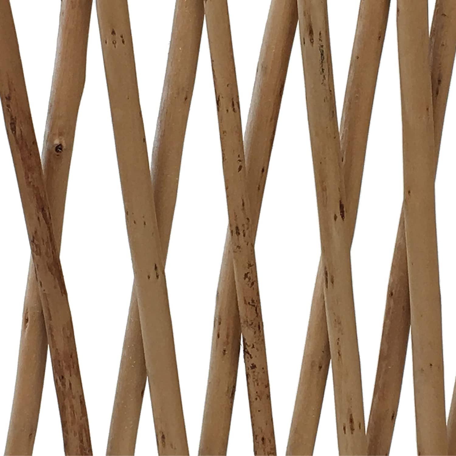 Expandable Willow Wood Trellis for Climbing Plants J17760