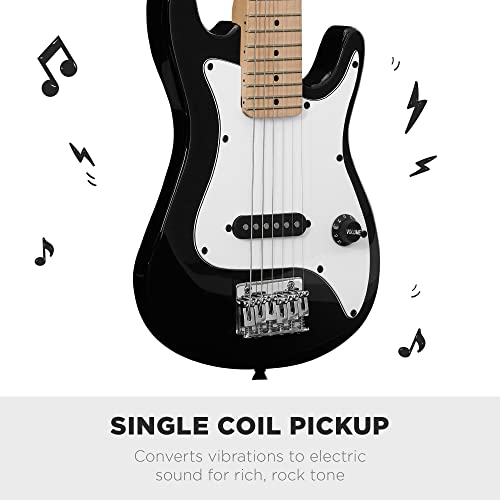 30in Kids Electric Guitar Beginner Starter Kit with Amplifier, Strap, Gig Bag, Picks J4176