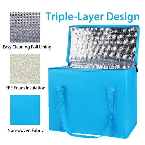 Insulated Food Delivery Bag Hot Cold Meal Carrier F1699