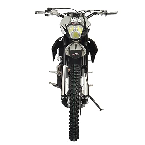 250cc Dirt Bike, 5-Speed Manual, Electric/Kick Start, 21"/18" Wheels N36768