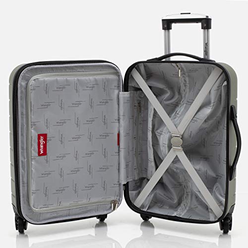 Smart Luggage Set with Cup Holder and USB Port, 20-Inch Carry-On D90568