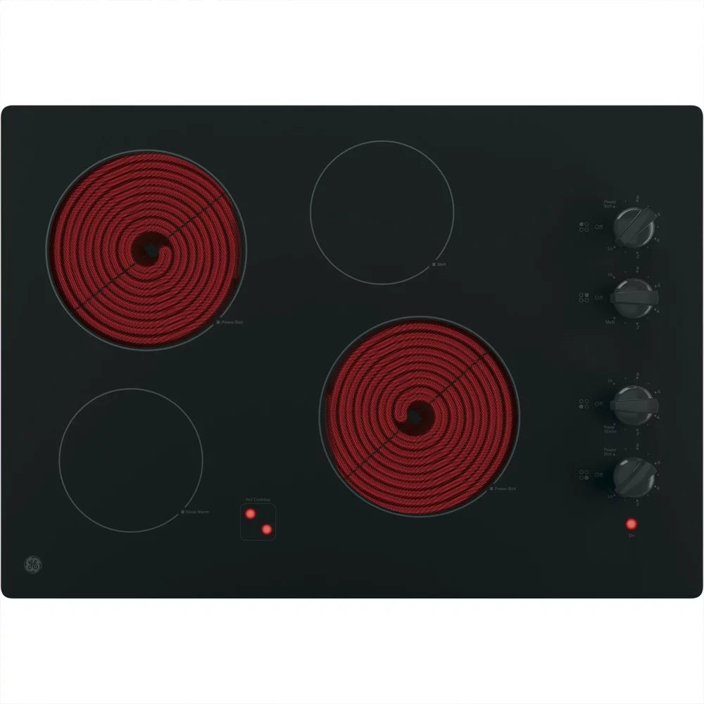 30 inch Built-In Electric Cooktop with Knob Control O4349