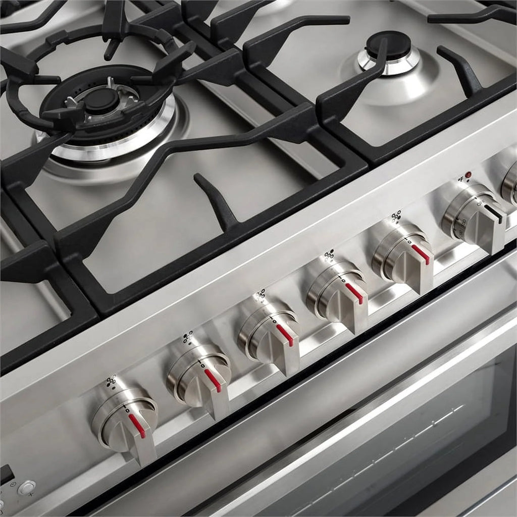 36 in. Stainless Steel Dual Fuel Range with Convection Oven X8693