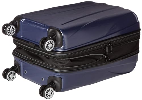 Hardside Expandable Carry-On Luggage with Spinner Wheels, Black, 20-Inch O253