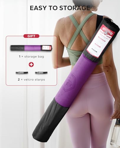 Extra Large Yoga Mat Non-Slip for Home Workouts B4152