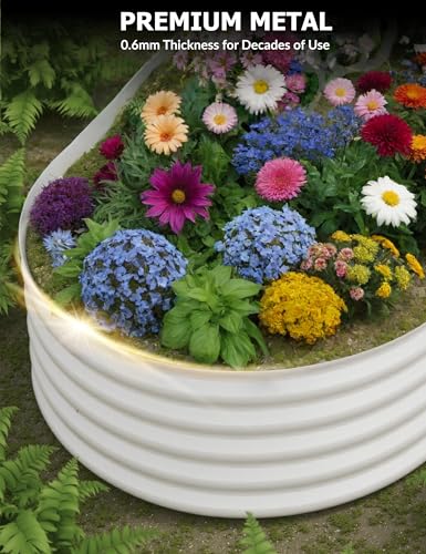Galvanized Raised Garden Bed for Vegetables, Fruits and Flowers V33720