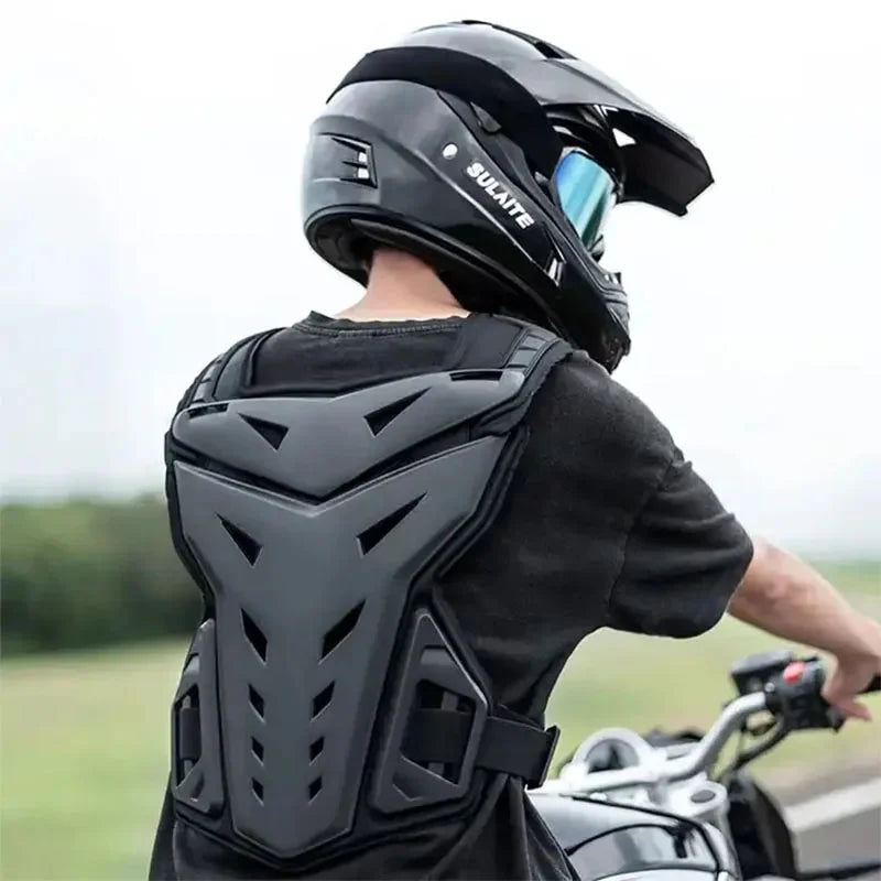 Motocross Body Armor Jacket with Back and Chest Protector I773413