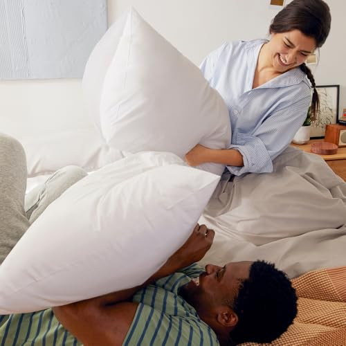 King Size Pillow, White, 2 Pack O284321