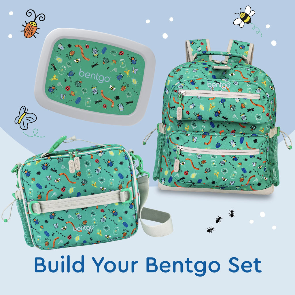Kids Lunch Bag - Insulated, Water-Resistant, with Zippered Pockets W534886