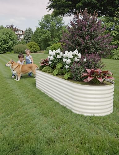 Galvanized Raised Garden Bed for Vegetables, Fruits and Flowers V33720