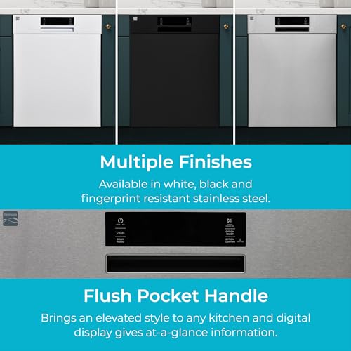 24" Built-In Stainless Steel Tub Dishwasher with Adjustable Rack O321316