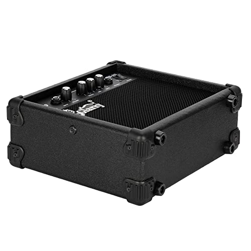 Electric Bass Combo Amp, 20W Portable Practice Amplifier with Headphone and MP3 Input R547100