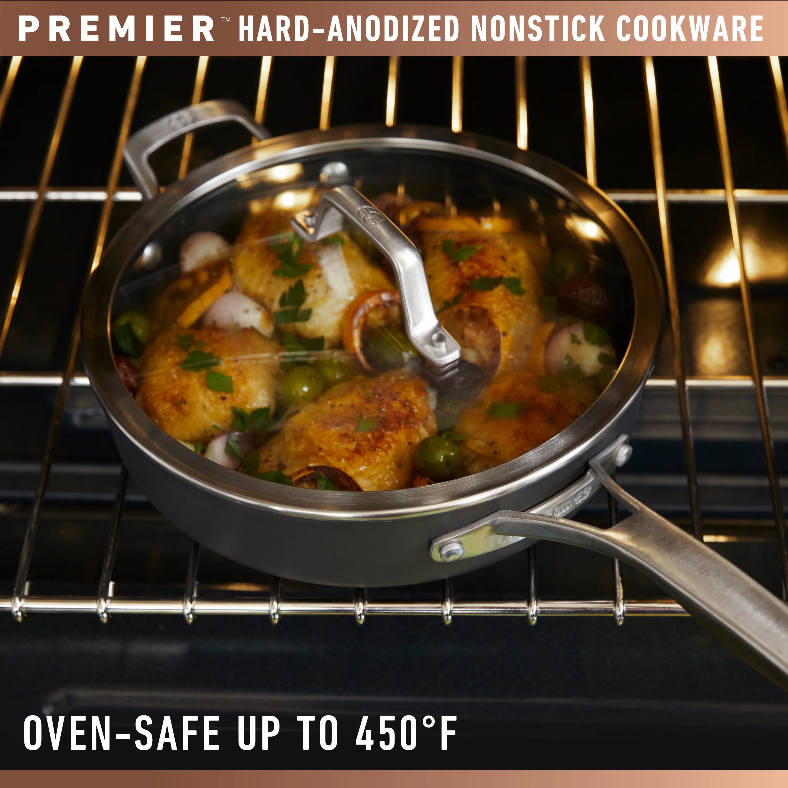 Nonstick 11-Inch Square Grill Pan K1769