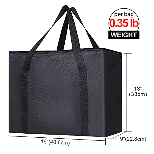 Insulated Food Delivery Bag Hot Cold Meal Carrier F1699