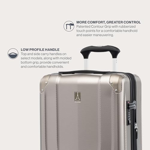 Hardside Expandable Carry-On Luggage with 8 Spinner Wheels, 21 Inch B30295