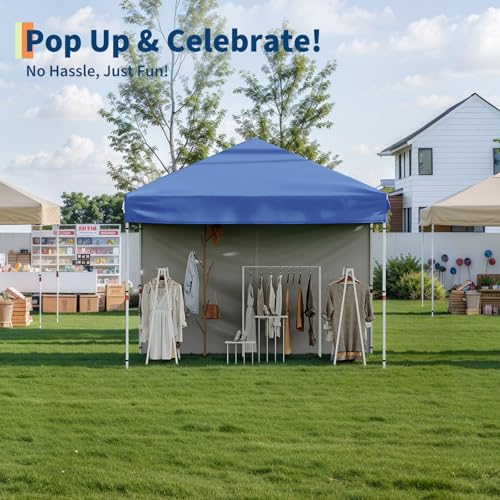 Pop Up Canopy Tent with Roller Bag, Adjustable Height U660