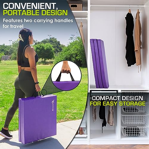 Tri-Fold Folding Exercise Mat J952