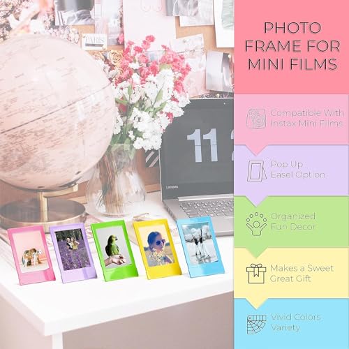 Instax Mini 12 Instant Camera Bundle with 60 Sheets Film and Accessories D684321