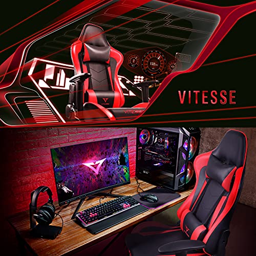 Gaming Chair High Back Ergonomic Racing Desk with Lumbar Support and Headrest C983
