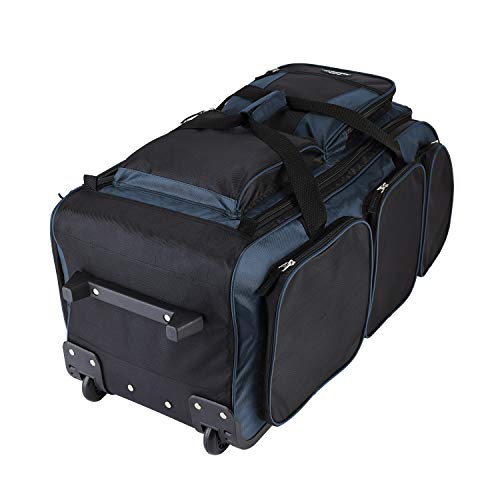 30 Inch Multi-pocket Rolling Duffel Bag G92455