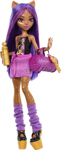 Monster High Skulltimate Secrets Neon Frights Doll with Dress-Up Locker & 19+ Surprises L666466