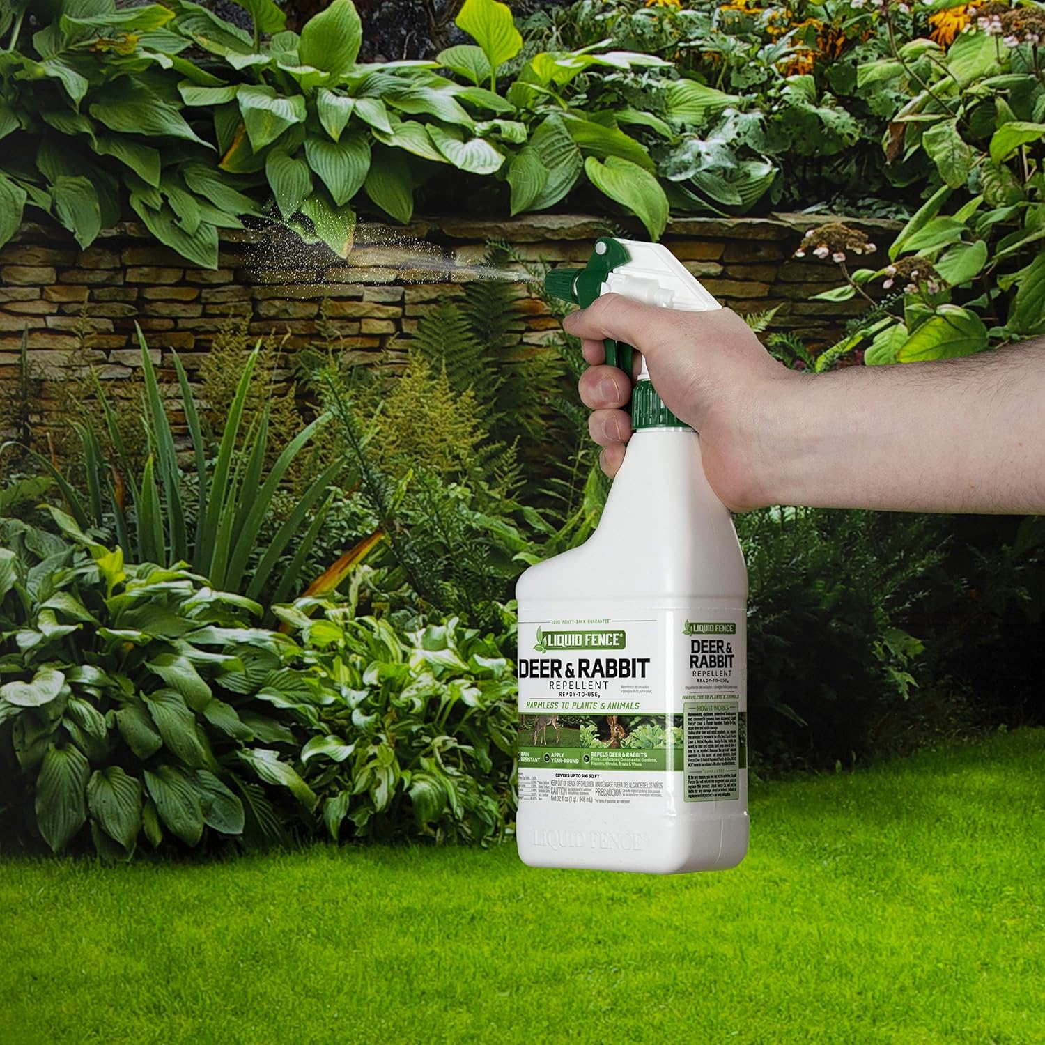 Deer & Rabbit Repellent Ready-to-Use, 32 oz L3257