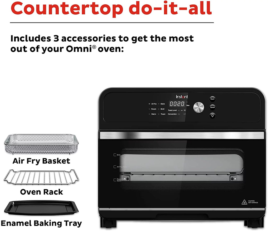 Air Fryer Oven 6 Quart 6-in-1 with Non-stick Dishwasher-Safe Basket C134