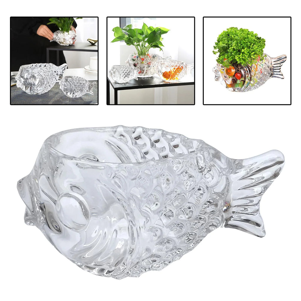 Fish Shaped Cocktail Glass, Clear Drinkware, Medium O754508