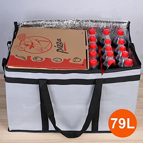 Insulated Food Delivery Bag Hot Cold Meal Carrier F1699