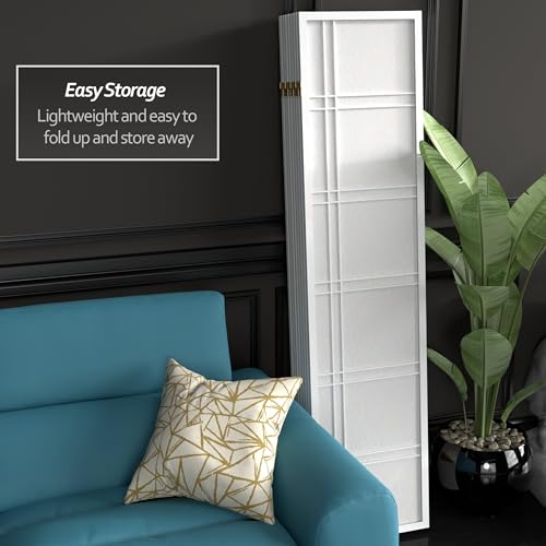 6 Panel Honey Room Divider D80902
