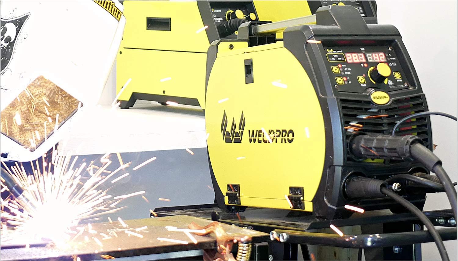 200 Amp Multi Process Inverter Welder 220V/110V Mig Tig Arc 3 in 1 Z448