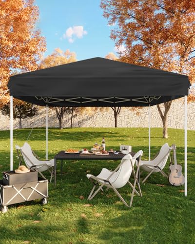 Pop Up Canopy Tent with Roller Bag, Adjustable Height U660