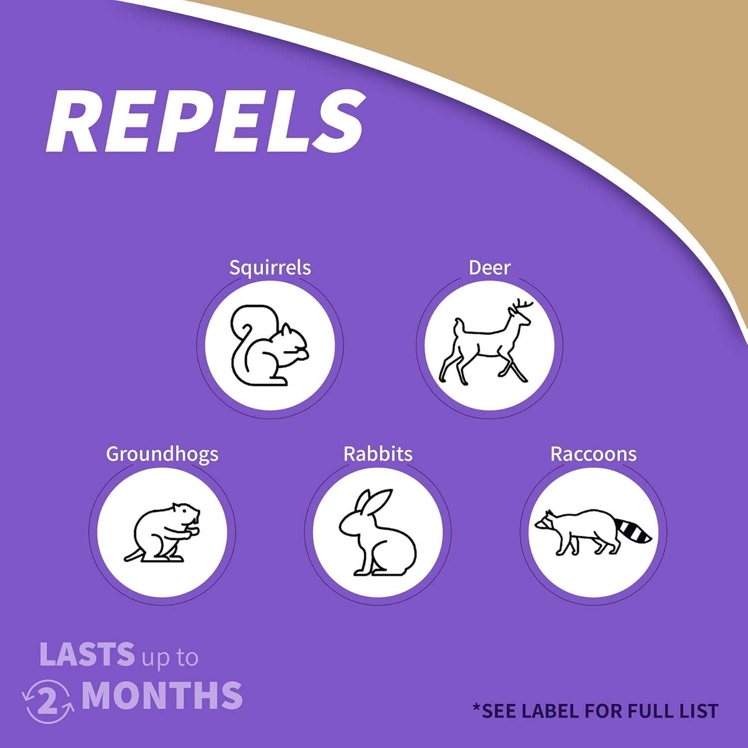Animal Repellent Granules for Lawn & Garden T326