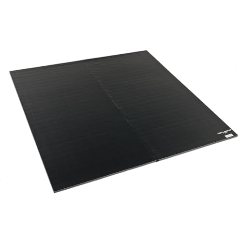 10'x10'x1.25" Wrestling Mat, Black, Home Workouts L77477