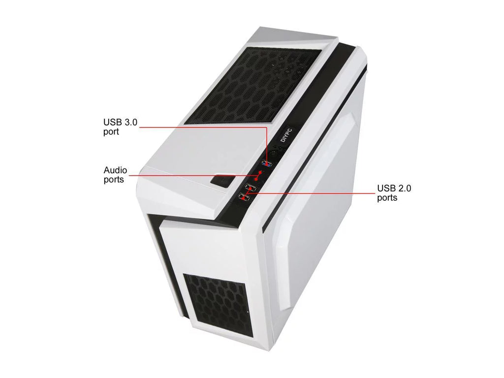 Mini Tower Computer Case with SPCC Steel Q411