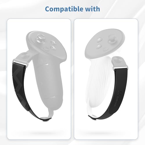 Controller Grips Cover with Battery Opening Cover and Knuckle Straps Protector H1506