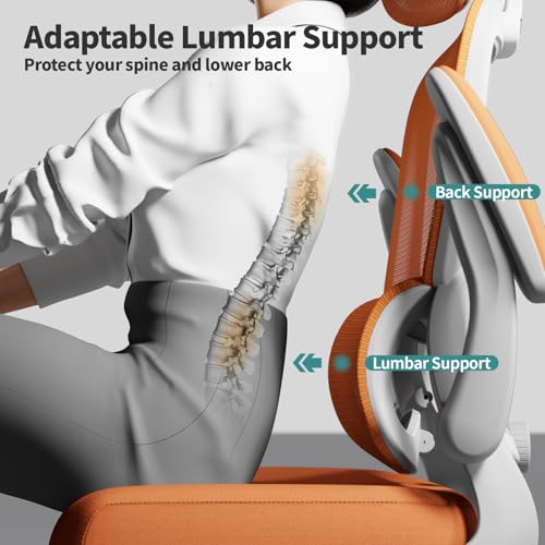 Ergonomic Mesh Office Chair with Wheels, High Back, 330 LBS Capacity A84765
