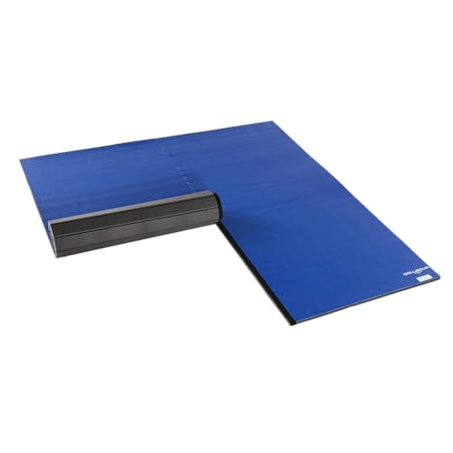 10'x10'x1.25" Wrestling Mat, Black, Home Workouts L77477