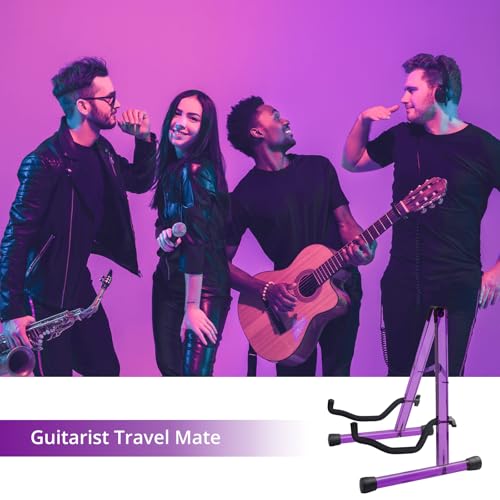 Wood Guitar Stand Foldable for Acoustic Electric Bass V5101