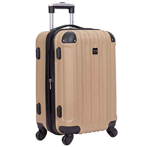 Hardside Luggage 4-Piece Set, Black D65508