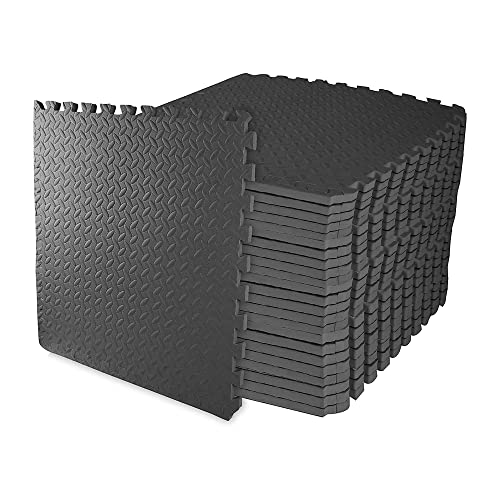 Puzzle Exercise Mat with EVA Foam Interlocking Tiles for MMA, Gymnastics and Home Gym H787