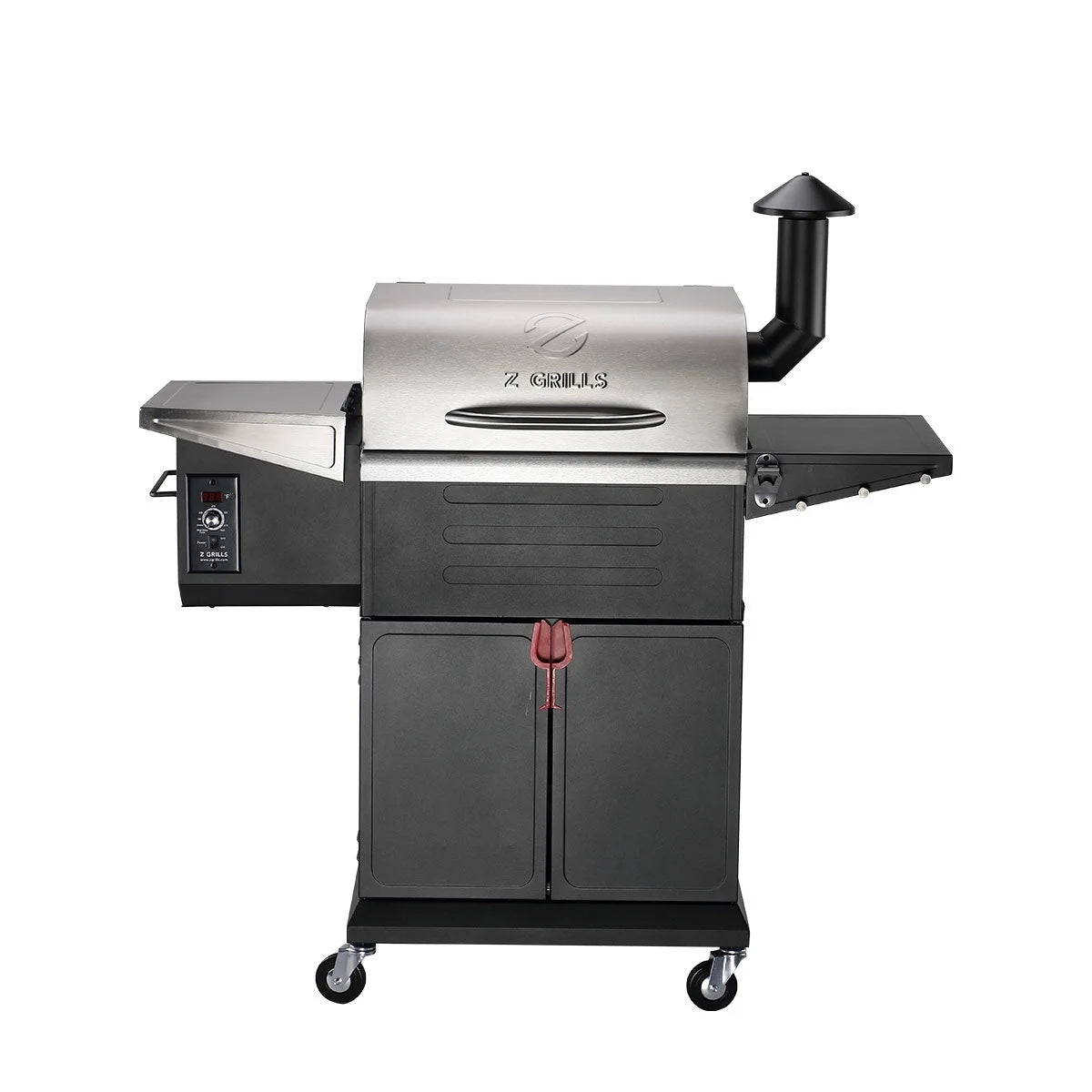 Wood Pellet Grill Smoker with PID Technology, 572 sq in Cooking Area for Outdoor BBQ Q7178