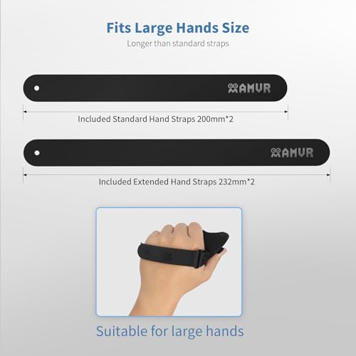Controller Grips Cover with Battery Opening Cover and Knuckle Straps Protector H1506