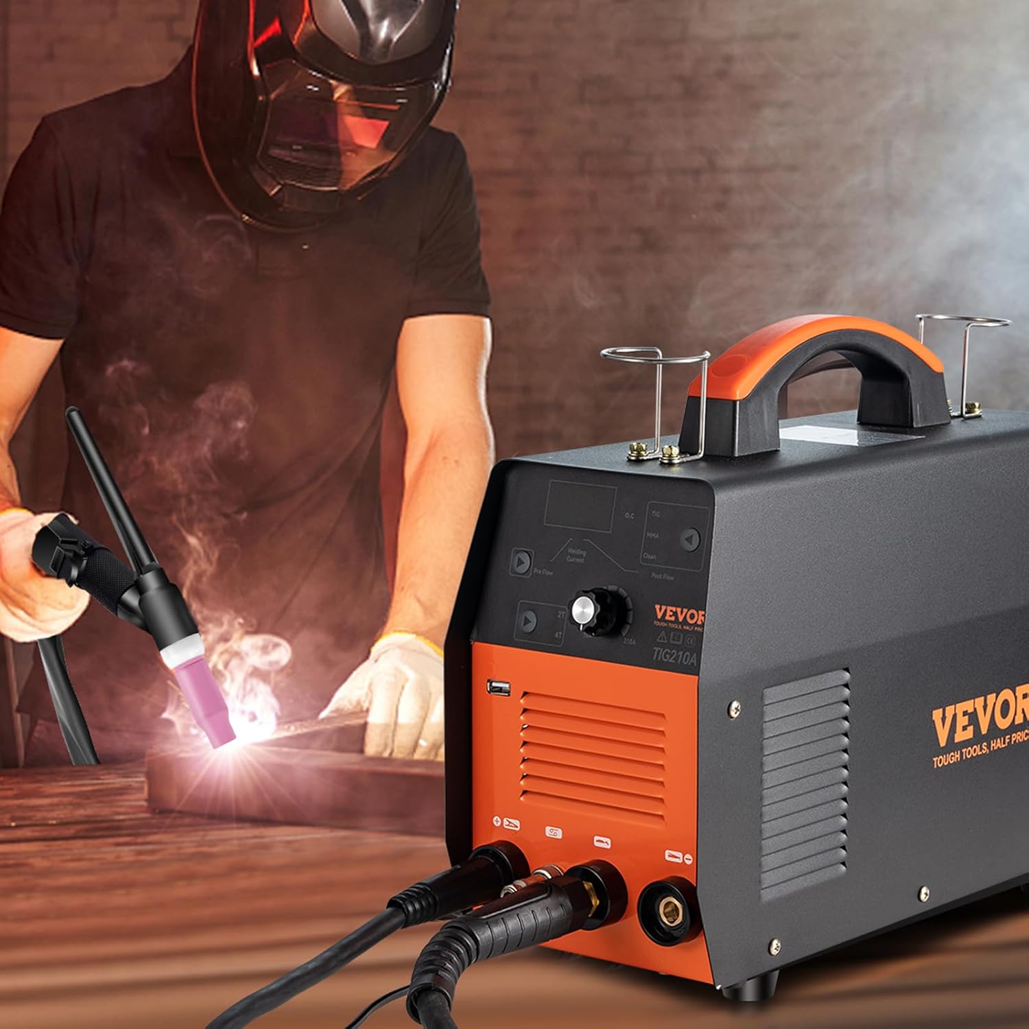 TIG Welder 3 in 1, 110/220V Dual Voltage, IGBT Inverter M106