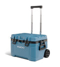 52Qt Wheeled Cooler, Insulated Hard Shell Ice Chest C327