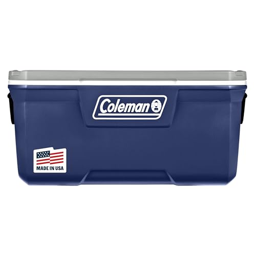 Insulated Portable Hard Cooler, Leak-Resistant, Keeps Ice up to 5 Days N135