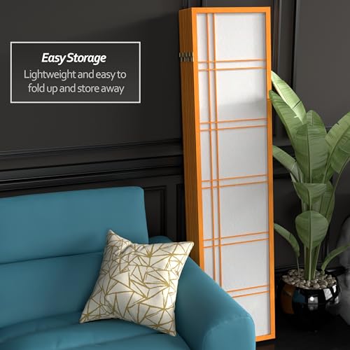 6 Panel Honey Room Divider D80902