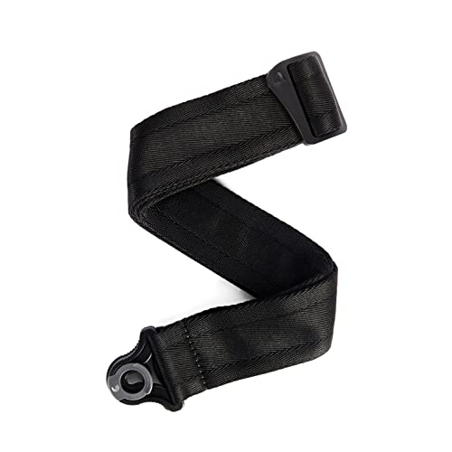 Auto Lock Guitar Strap - Leather - 2.5" Width - Brown G184143