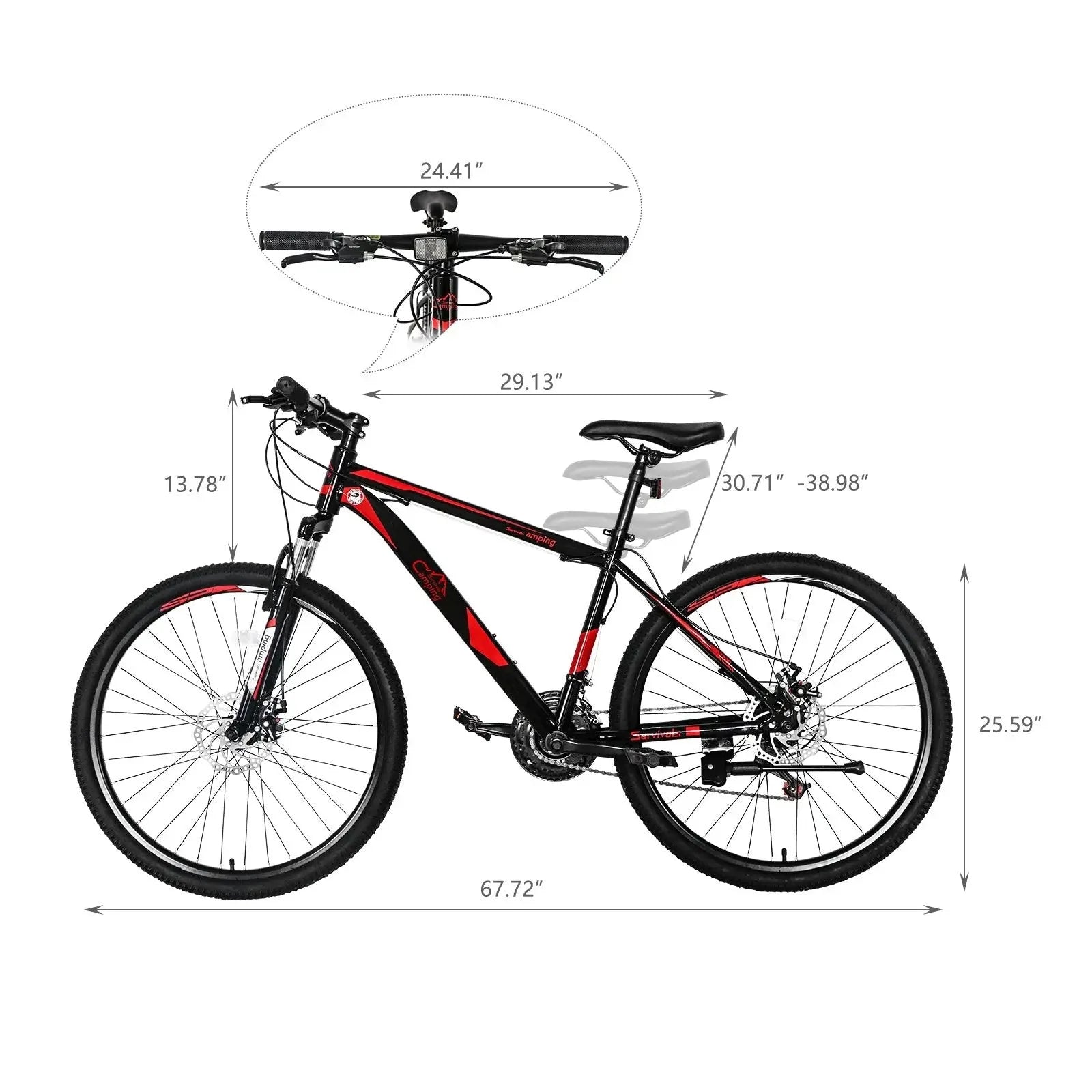 Mountain Bike 26 Inch 21 Speed Z58372